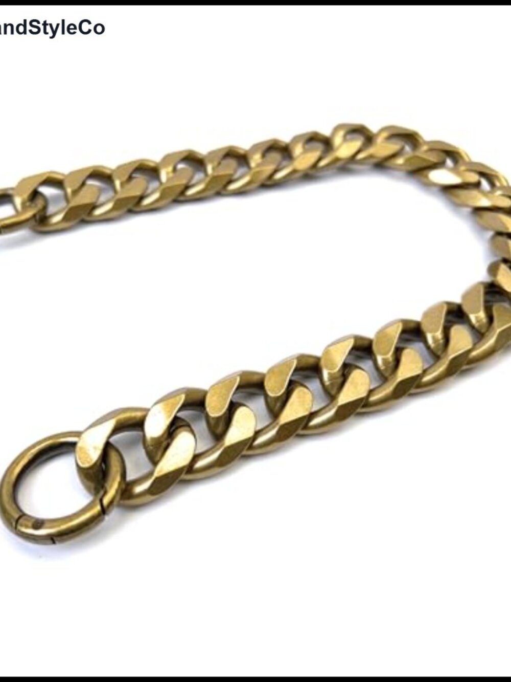 Lightweight Chunky Cuban Purse Chain Strap